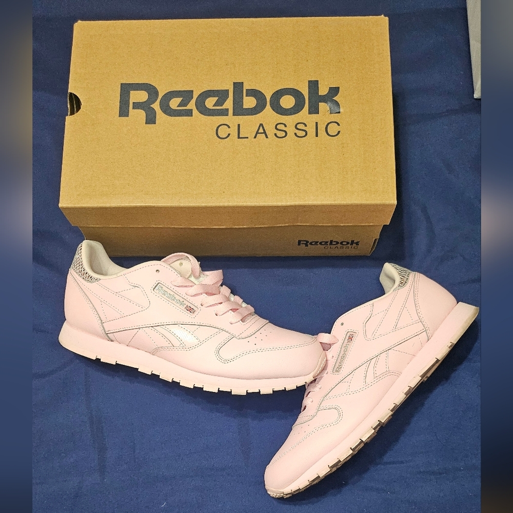 Reebok Classic Leather Metallic Junior Sneakers